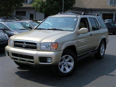 2002 nissan pathfinder le 4wd