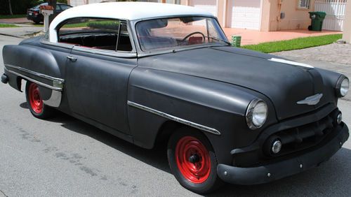 1953 chevrolet bel air hardtop hard top sport coupe 2-door powerglide look video