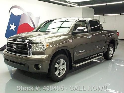 2007 toyota tundra limited crewmax leather rear cam 51k texas direct auto