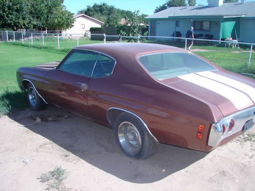 1971 chevrolet chevelle base hardtop 2-door 5.7l