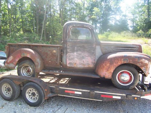 46 ford pickup truck 1946 hot rod rat rod project