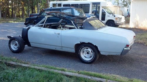 1968 Chevelle Malibu Convertible Project Clean Frame Winner Takes It NR Conv 69, image 4