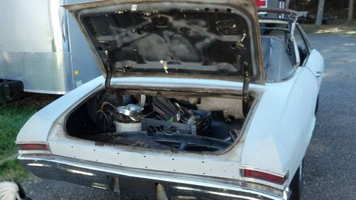 1968 Chevelle Malibu Convertible Project Clean Frame Winner Takes It NR Conv 69, image 15