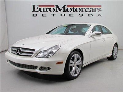 Cpo certified diamond white cls 550 keyless best deal leather navigation 10 11