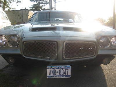 1972 pontiac gto 2-door hardtop. 455. 1-owner. opportunity knocks. no reserve!!!