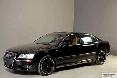 2007 audi a8l w12 quattro awd radar cruise nav dvd sunroof rearcam bangolufsen