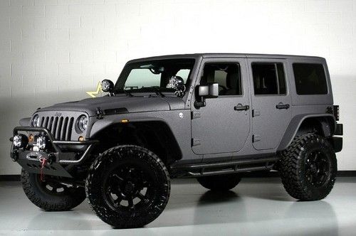 Starwood custom custom kevlar  18 black rhino's aev hood 4 inch lift