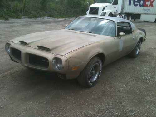 1973 pontiac firebird formula 5.7l auto 350 turbo trans