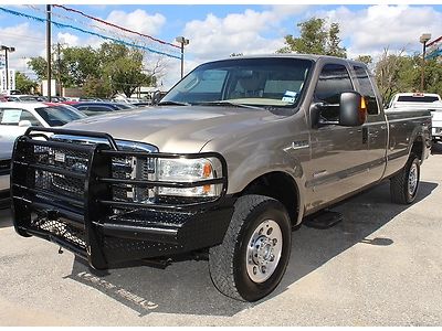 6.0l turbo diesel xlt fx4 off road 4x4 extended cab long bed 8 ft power seat cd