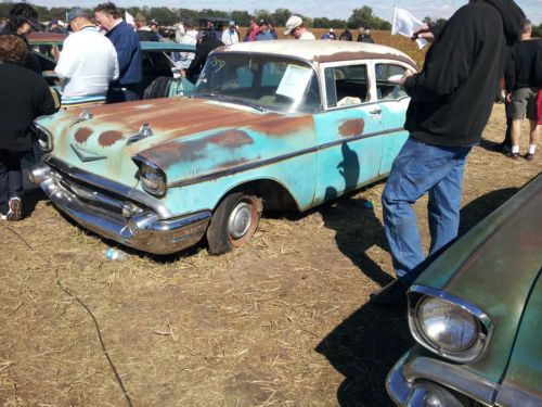 LAMBRECHT CHEVROLET ORIGINAL 1957 CHEVROLET 210 SEDAN POWER PACK!, image 14