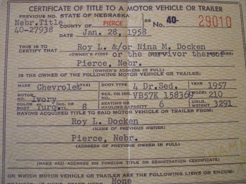 LAMBRECHT CHEVROLET ORIGINAL 1957 CHEVROLET 210 SEDAN POWER PACK!, image 24