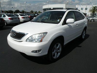 2008 lexus rx350 white  clean carfax  auto, export ok  good miles/low $$  *fl