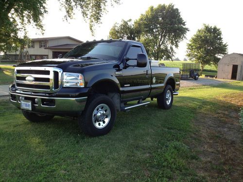 2005 ford f-250 diesel standard cab 6-speed 4x4