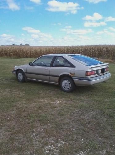 86 honda accord lxi hatchbacks-rusty, but run good