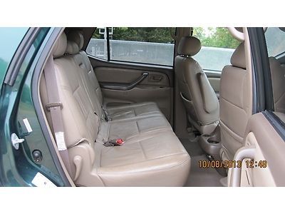 Green Sharp!! 2002 Toyota Sequoia Suv SR5 Leather cd player rear DVD 0.1 4.7L V8, image 28