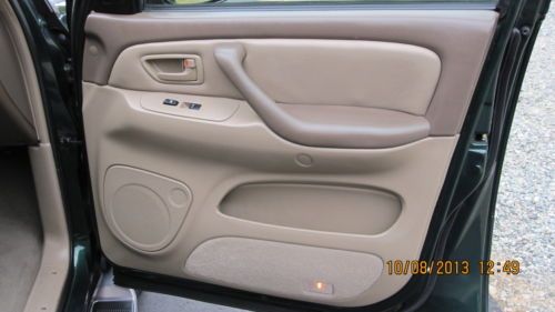 Green Sharp!! 2002 Toyota Sequoia Suv SR5 Leather cd player rear DVD 0.1 4.7L V8, image 35