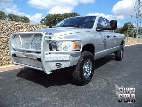 03 ram 2500 slt 4wd cummins quadcab longbed xnice 1txowner!