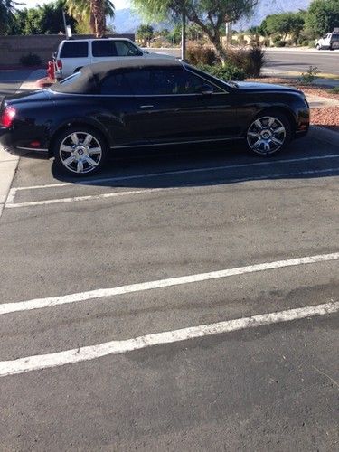 2007 bentley continental gtc convertible 2-door 6.0l