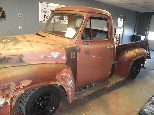 1955 ford f100 rat rod