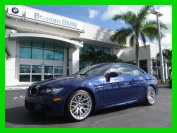 13 interlagos blue 4l v8 m-3 m-double clutch coupe *carbon leather *navigation