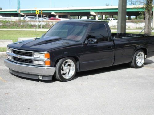 1991 chevrolet silverado 1500 slammed lowered hot rod standard cab