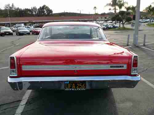 Freshly Restored Torch Red 1967 Chevy II Nova Sport Coupe, image 4