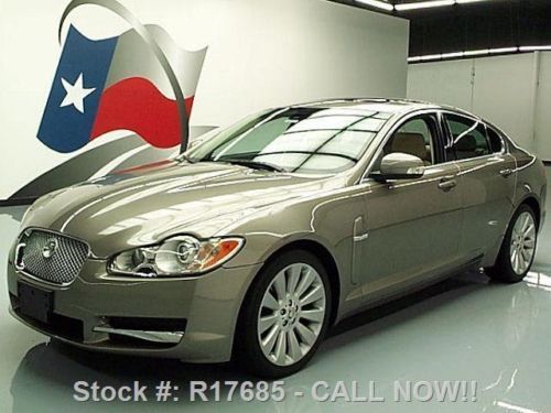 2009 jaguar xf premium sunroof nav heated leather 33k texas direct auto