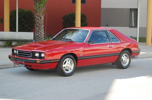 1983 mercury capri l 5k original miles 5.0l 5-speed survivor marti rare classic