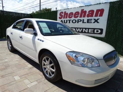 2007 buick lucerne cxl 1 owner ultra clean leather woodgrain pwr pkg! automatic