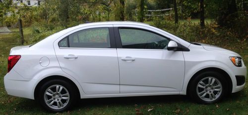 2012 Chevrolet Sonic LT Sedan - White, US $8,500.00, image 4