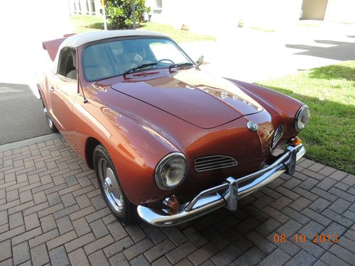 Awesome 1973 convertible karmann ghia