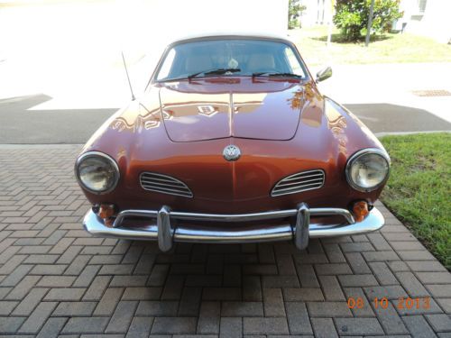 Awesome 1973 convertible Karmann Ghia, image 2