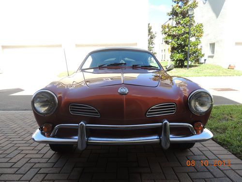 Awesome 1973 convertible Karmann Ghia, image 3