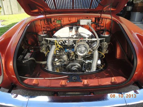 Awesome 1973 convertible Karmann Ghia, image 5