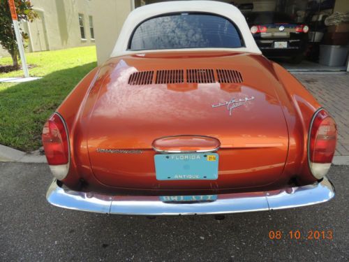 Awesome 1973 convertible Karmann Ghia, image 7