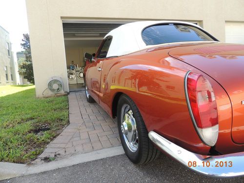 Awesome 1973 convertible Karmann Ghia, image 8