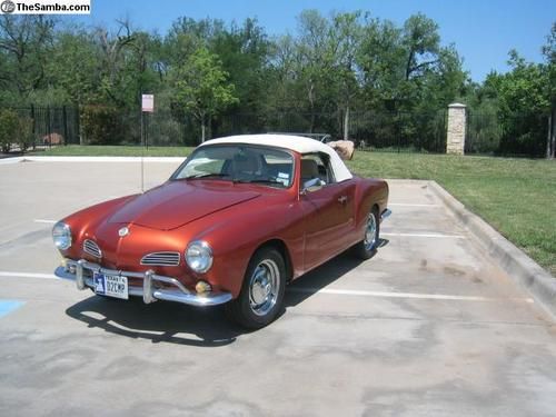 Awesome 1973 convertible Karmann Ghia, image 22