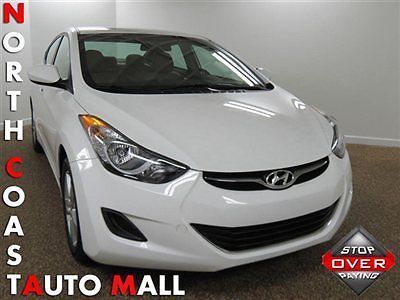 2013(13)elantra gls fact w-ty only 2k white/beige keyless xm mp3 cruise save!!!