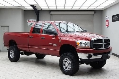 2006 dodge ram 2500 diesel 4x4 lifted long bed lone star slt quad cab