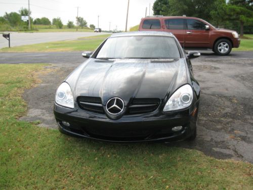 2005 MERCEDES BENZ SLK 350 ROADSTER HARD TOP CONVERTIBLE 78000 MILES BLACK, US $15,900.00, image 3