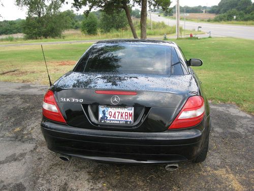 2005 MERCEDES BENZ SLK 350 ROADSTER HARD TOP CONVERTIBLE 78000 MILES BLACK, US $15,900.00, image 6
