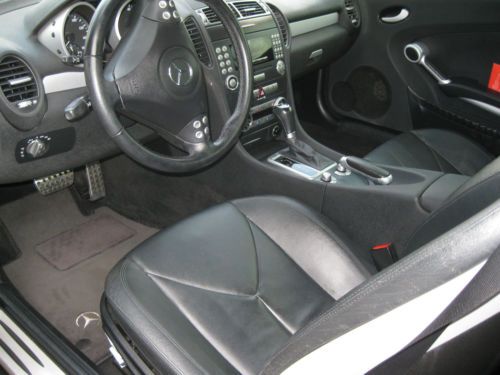 2005 MERCEDES BENZ SLK 350 ROADSTER HARD TOP CONVERTIBLE 78000 MILES BLACK, US $15,900.00, image 7