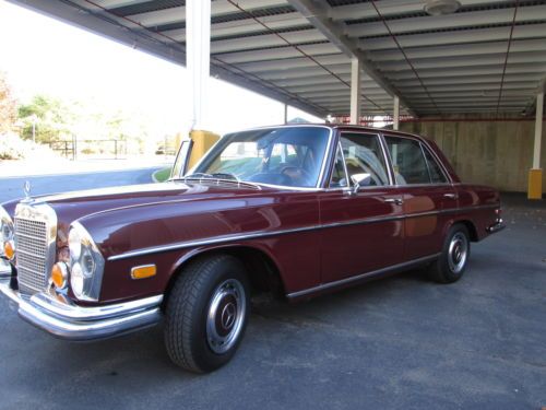 1972 mercedes benz 280se 4.5