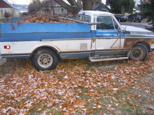 1971 chevy 3/4 ton custom camper pickuptruck