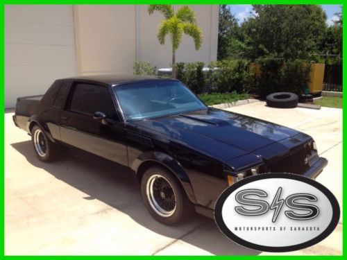 1987 grand national turbo turbo 3.8l v6 12v automatic coupe unrestored