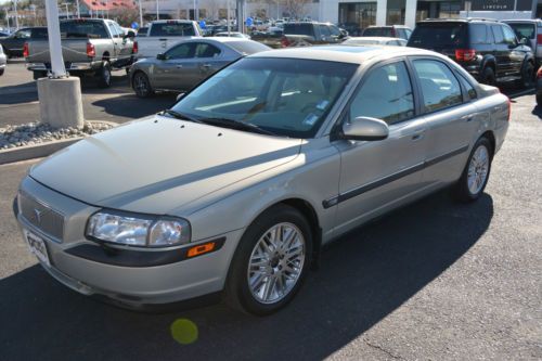 2002 volvo s80 2.9 sedan 4-door 2.9l no reserve!