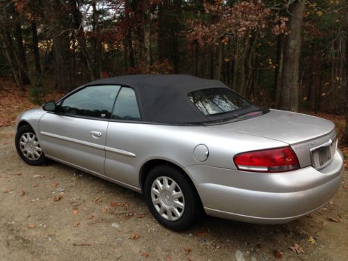 2004 chrysler sebring convertible 2-door 2.4l