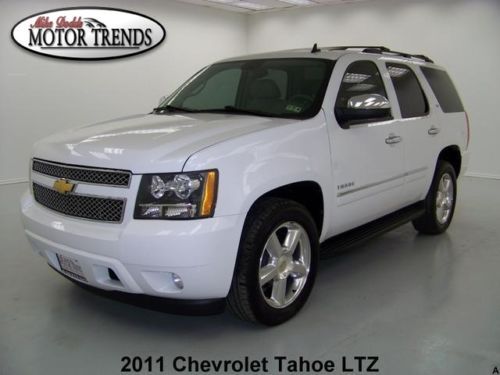 2011 chevy tahoe ltz navigation dvd rearcam sunroof heated ac seats 7 pass 31k