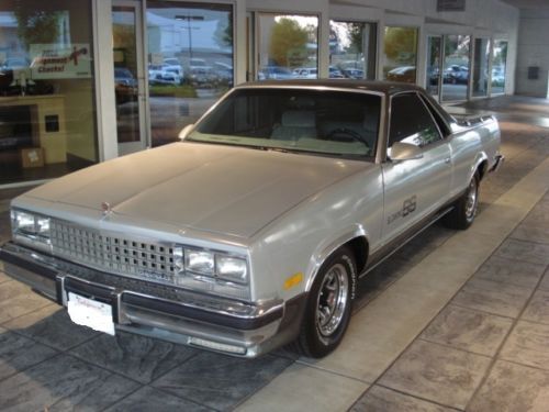 1986 chevrolet el camino ss