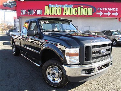 08 ford f-250 super duty super cab 4x4 long bed xlt carfax certified pre owned